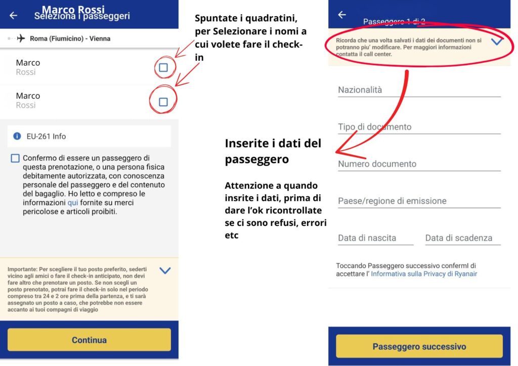 Check-in Ryanair - Come si fa?