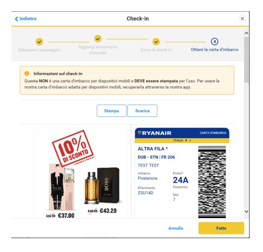 Check-in Ryanair - Come si fa?