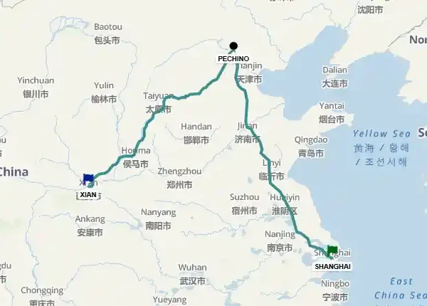 Tour Cina da Shanghai