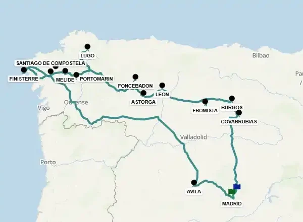 Tour Cammino di Santiago