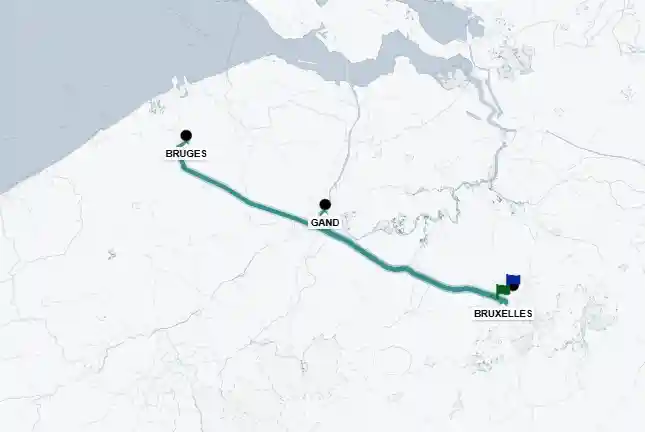 Minitour del Belgio da Bruxelles